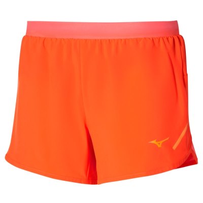 Pantalones Cortos Mizuno AERO 4' Mujer - Naranjas - Chile M420DHFZRS